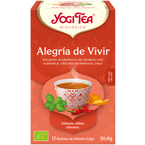 YOGI TEA ALEGRIA DE VIVIR 30,6GR