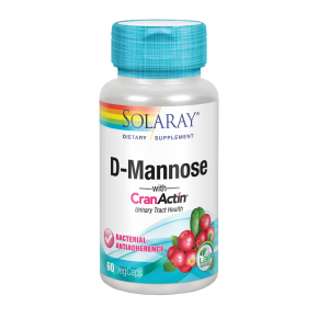 D-MANNOSE/CRANACTIN  60CAPS, SOLARAY