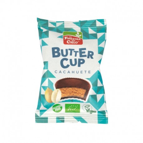 BUTTER CUP CACAHUETE BIO 25GR, FINESTRA